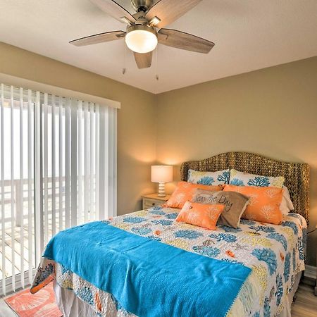 Beachfront Galveston Oasis Balconies, Ocean View! Luaran gambar