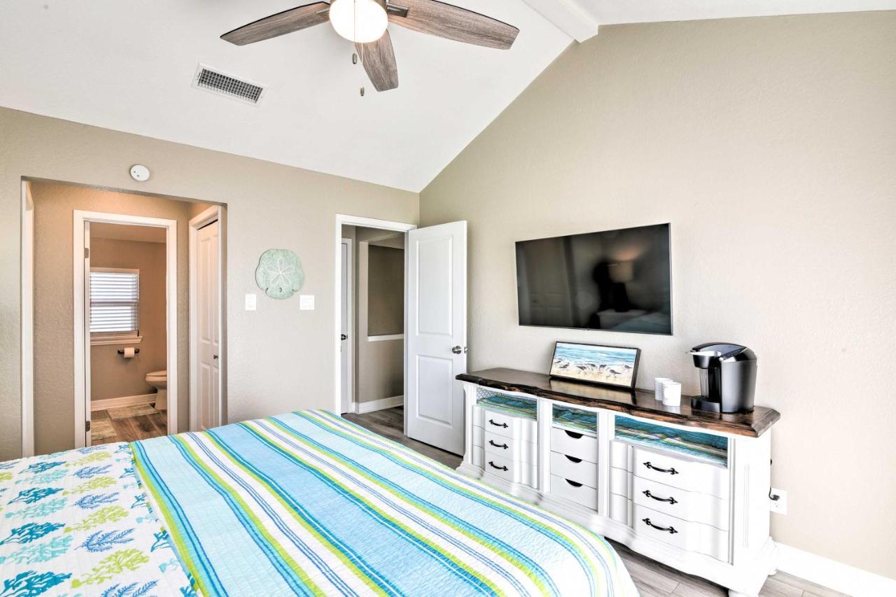 Beachfront Galveston Oasis Balconies, Ocean View! Luaran gambar