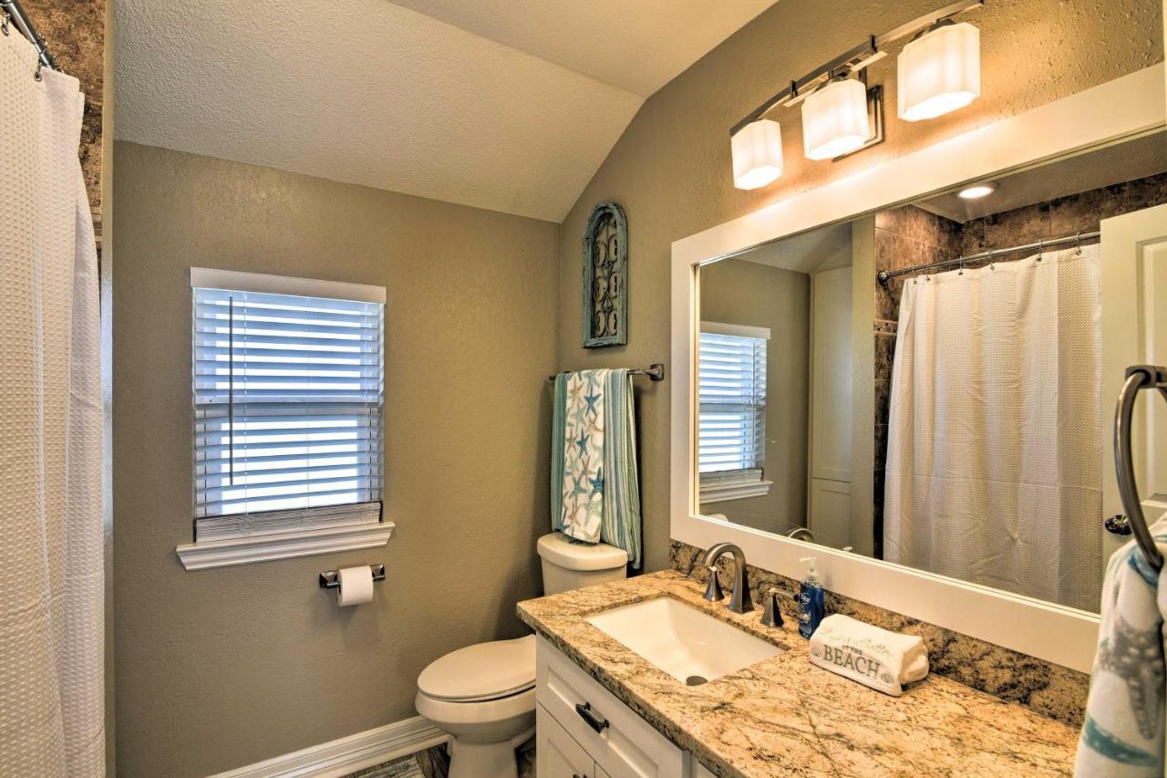 Beachfront Galveston Oasis Balconies, Ocean View! Luaran gambar
