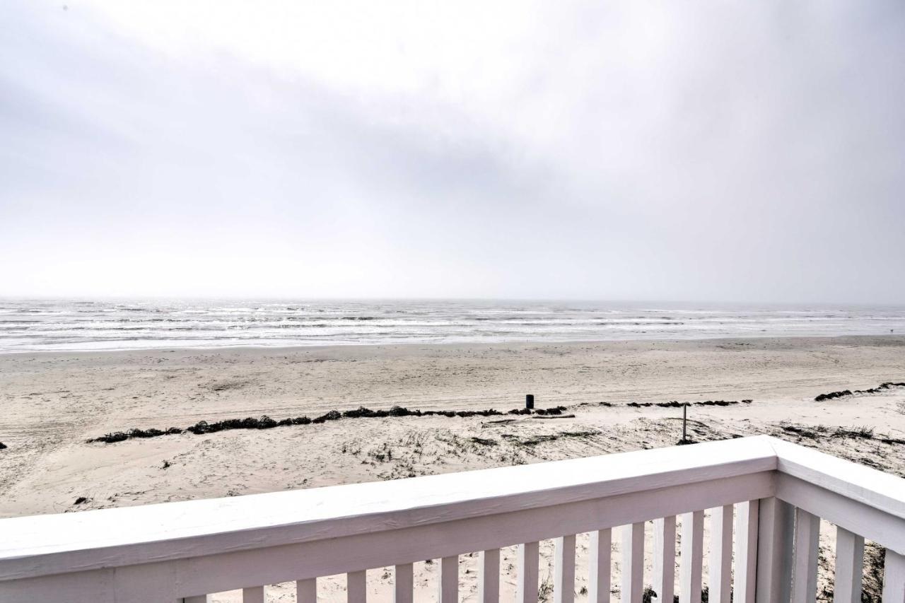 Beachfront Galveston Oasis Balconies, Ocean View! Luaran gambar